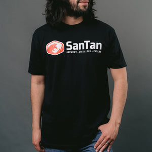 SanTan Brewing Logo Tee Gray